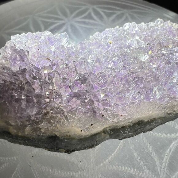 Amethyst Crystal Druzy Cluster (#3)‎ - Picture 4 of 14